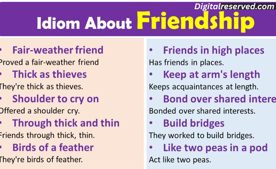 29 Idioms for Friendship 4 18. Keep Someone Company
