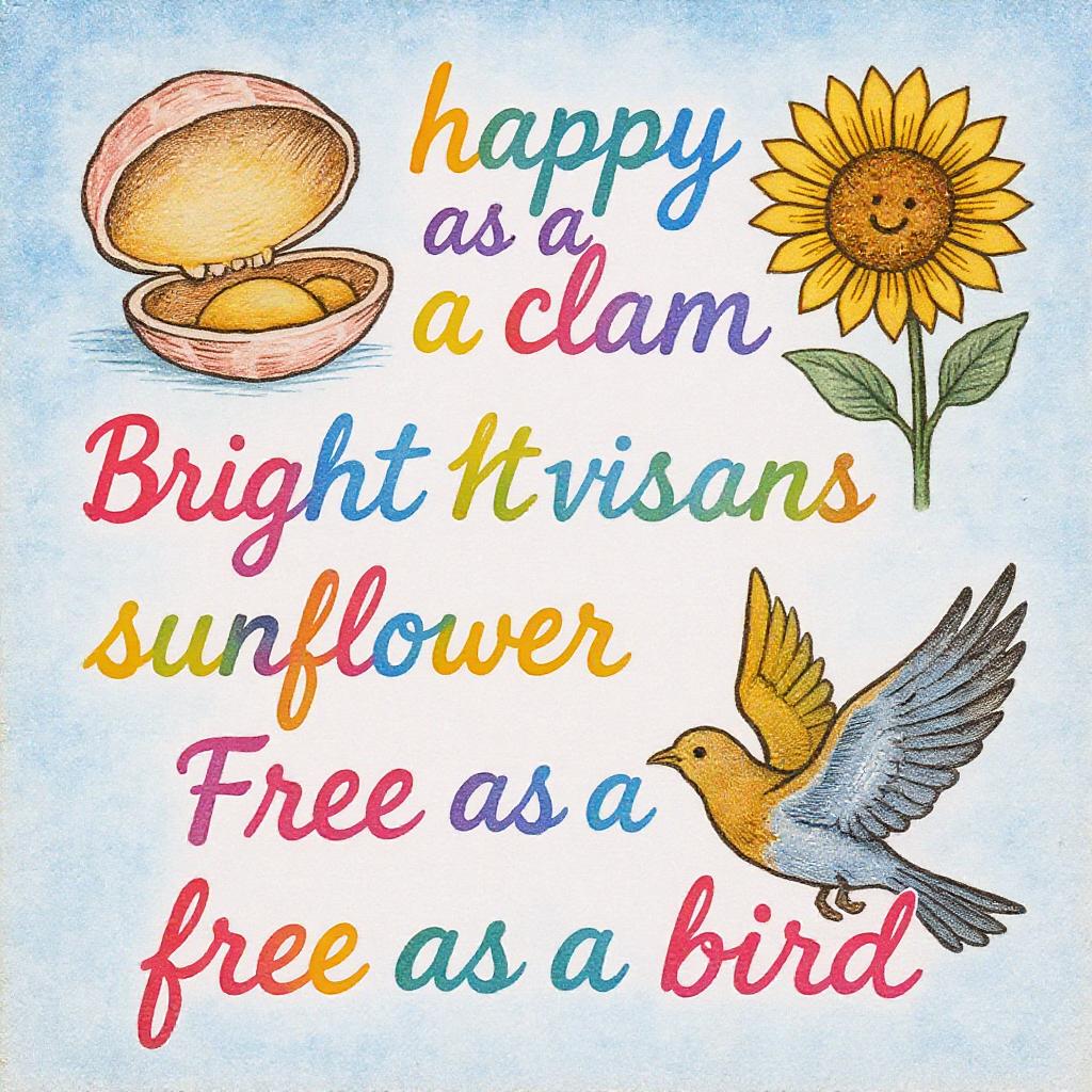 20 Similes For Happiness 2 2. As Uplifting as Sunlight After a Storm