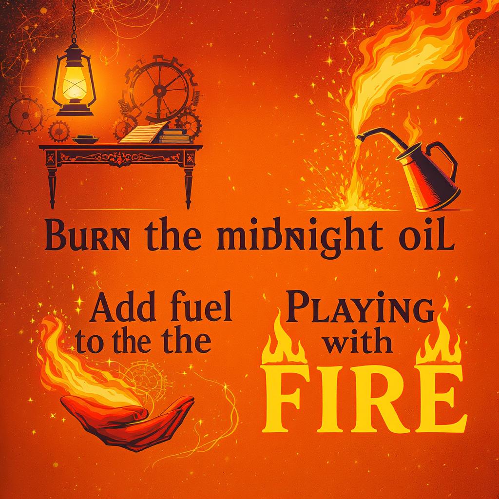 25 Idioms About Fire 2 2. Light a Fire Under Someone