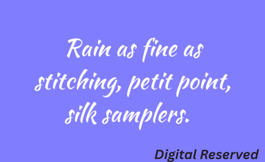 35 Metaphor For Rain 3 16. as a Soothing Comforter
