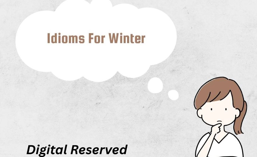 winter idioms