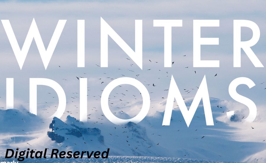 25 Idioms For Winter 2 2. Cold as Ice