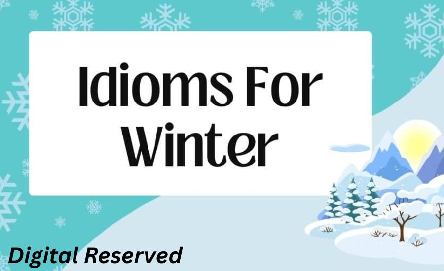 25 Idioms For Winter 3 14. Winter Solstice