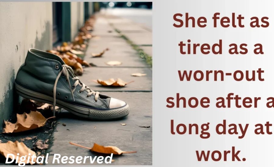 20 Simile For Tired 3 12. As worn out as a marathon runner completing the final lap