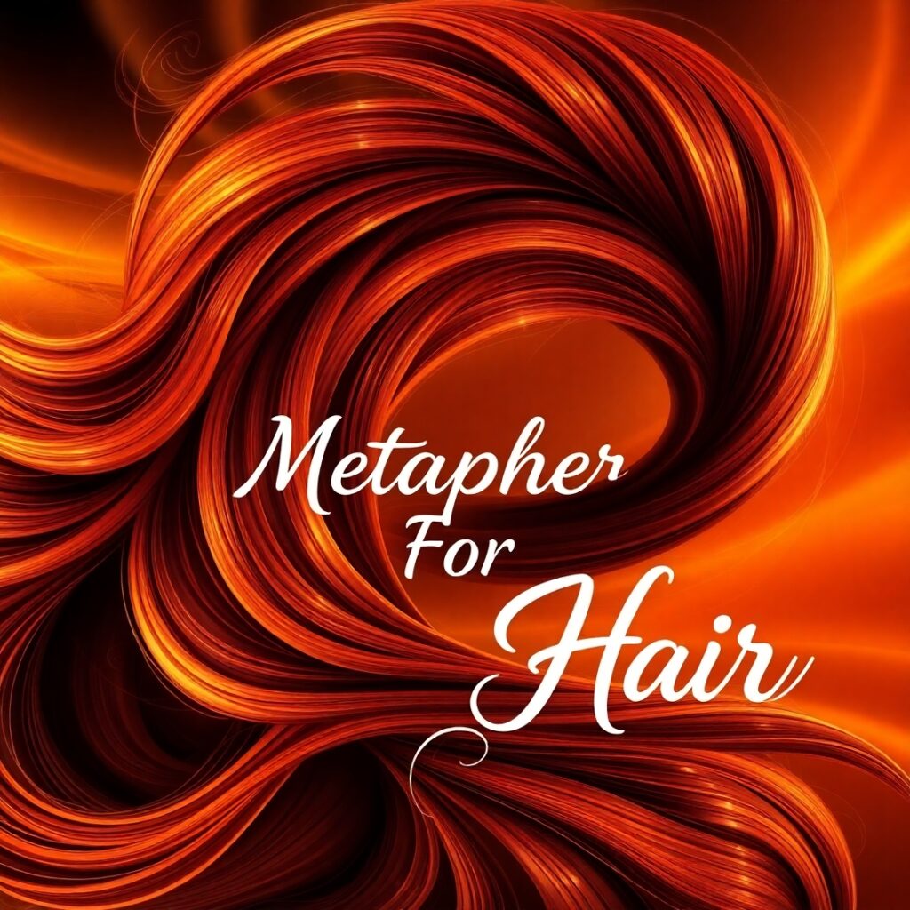 25 Metaphor For Hair 3 15. Hair as a Velvet Ocean