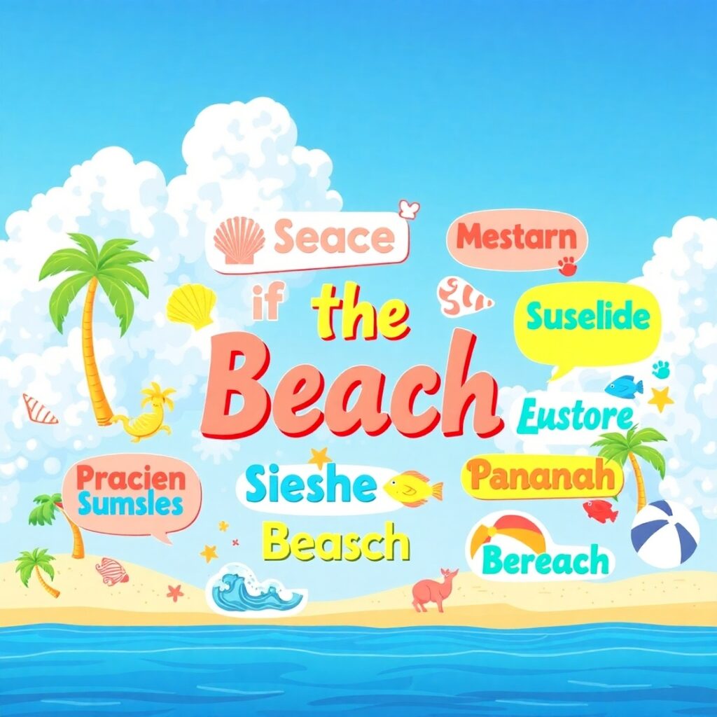 20 similes For The Beach 2 2. As Restless because of the fact the Waves