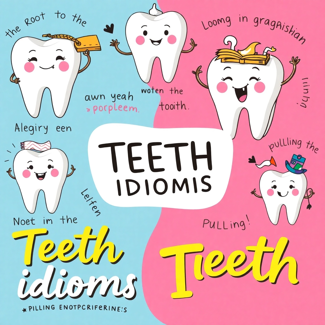 teeth idioms