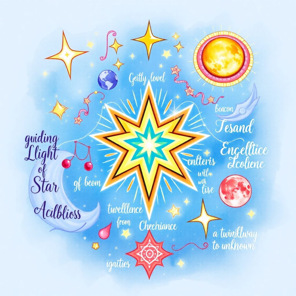24 Metaphors For Star 3 11. Stars because the Night’s Watchful Guardians