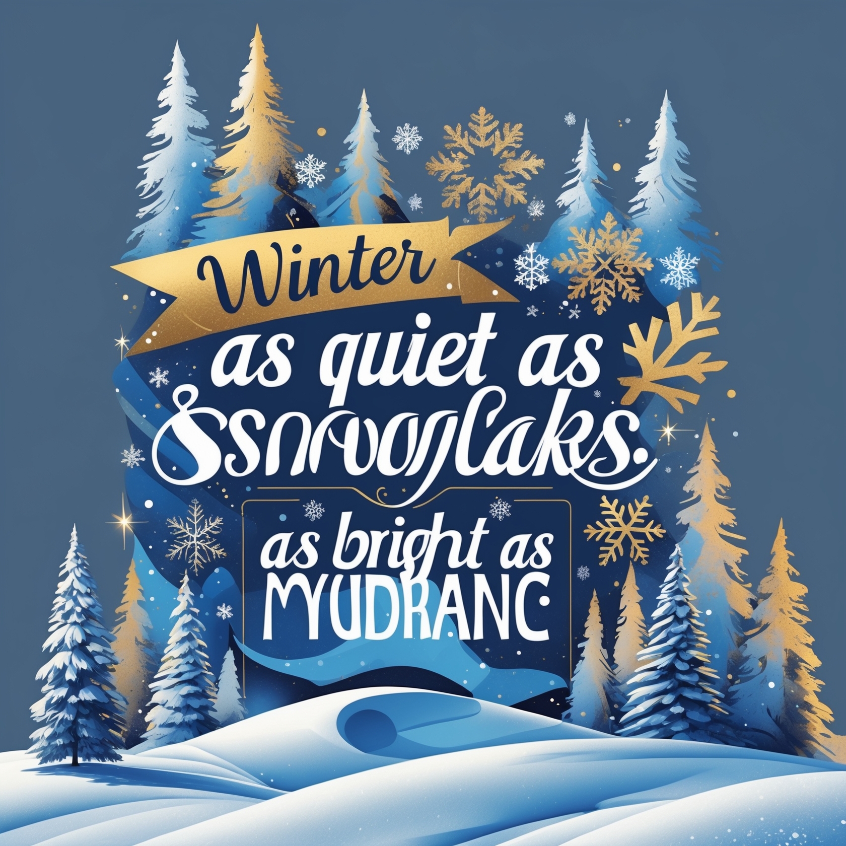 winter similes