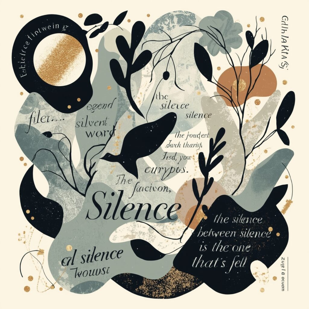 23 Metaphors For Silence 2 3. Silence is Nature’s Whisper