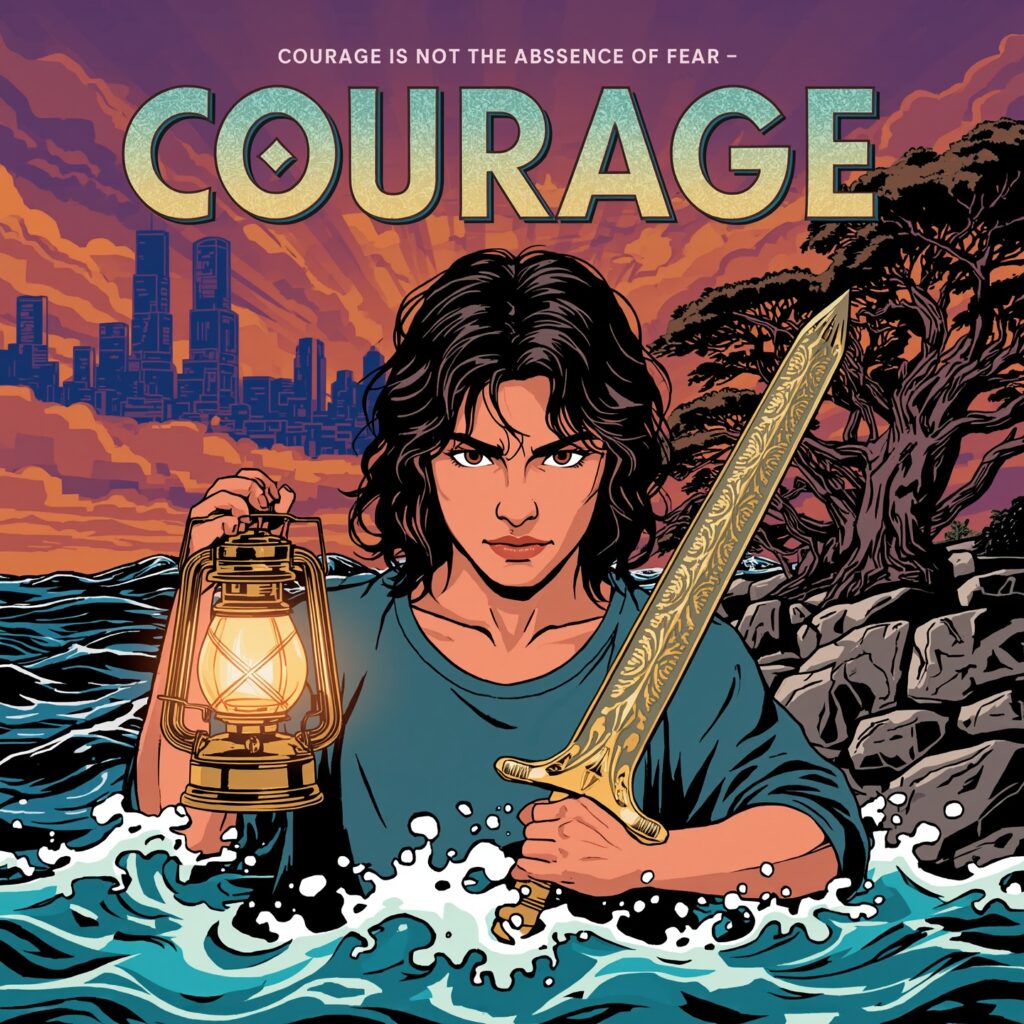 20 Metaphor For Courage 3 11. Courage Is a Lifeline in Rough Waters