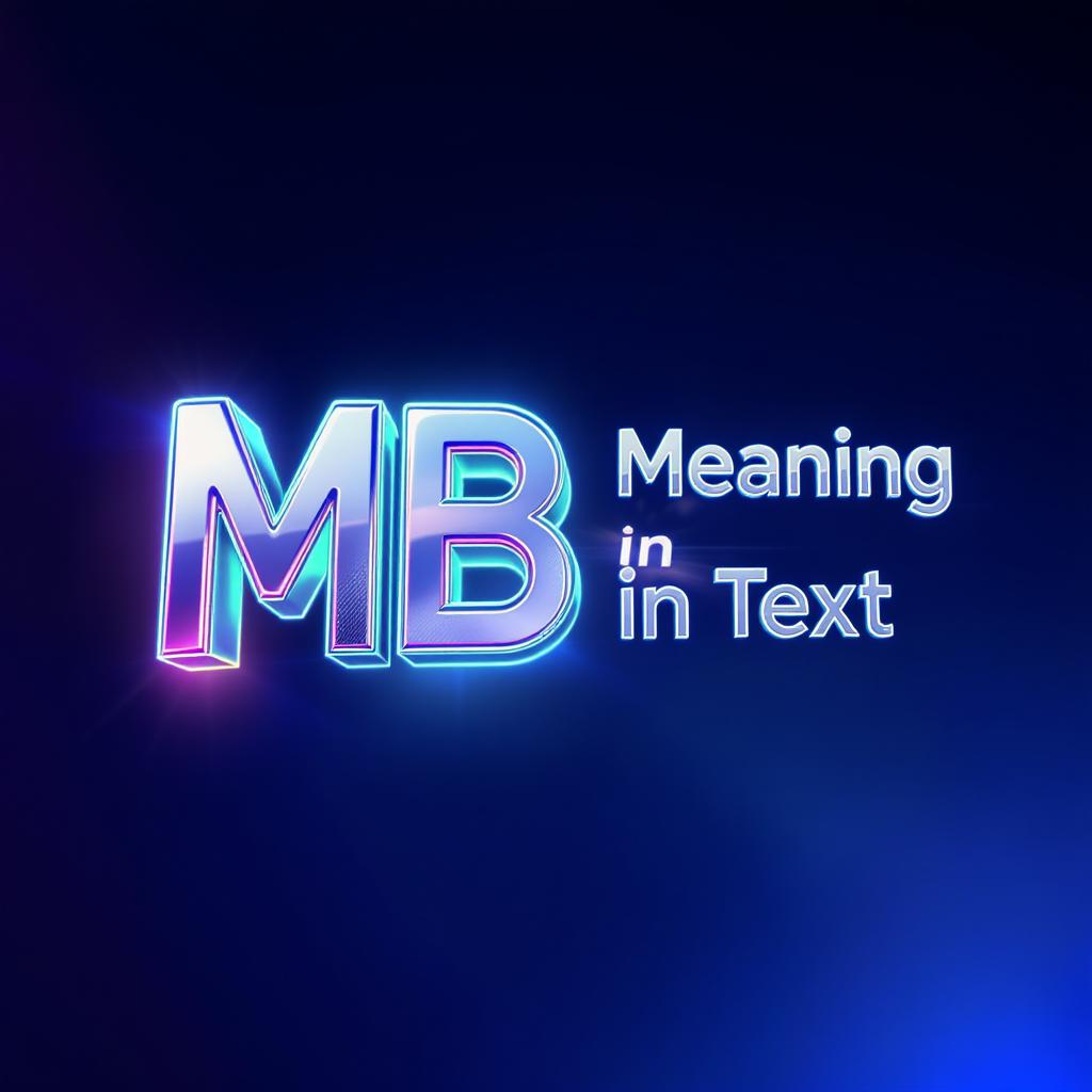 "Mb Meaning in Text: A Complete Digital Communication Guide" 3 Clearing Up Misunderstandings Around "MB" in Digital Communication