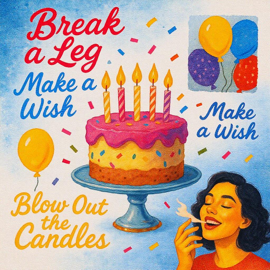 20 Idioms For Birthday Wishes 2 2. The Icing at the Cake