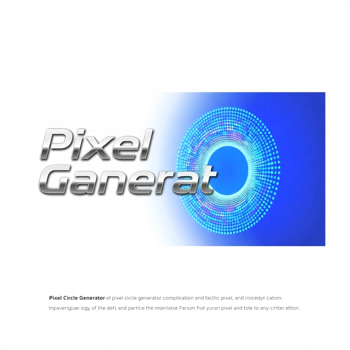 pixel circle generator