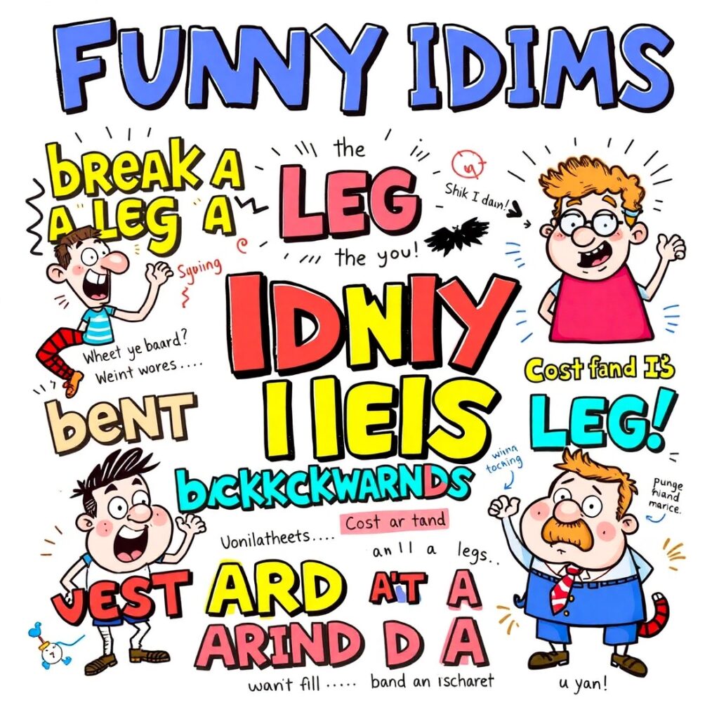 20 Idioms For Fun 3 14. Laugh Like a Hyena