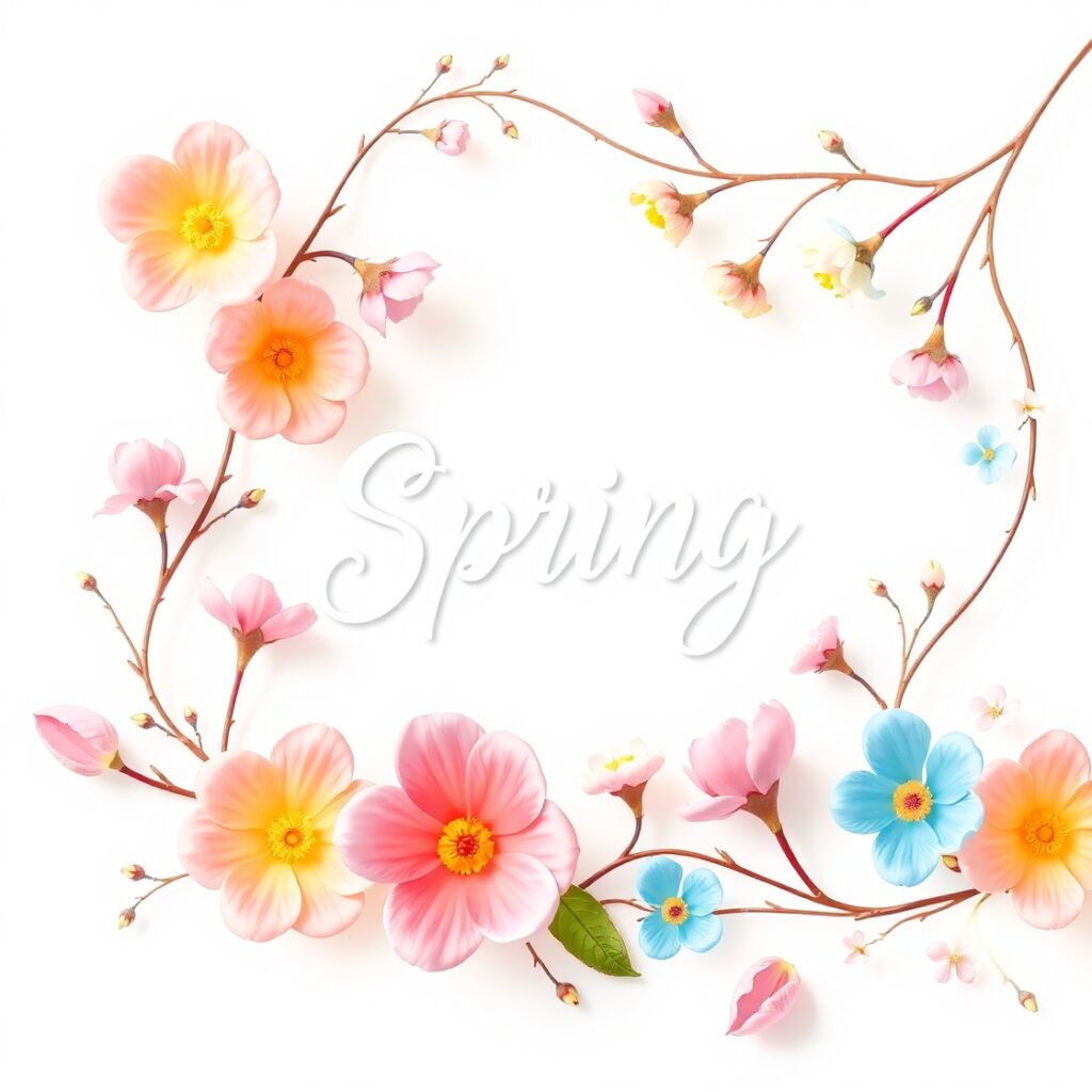 20 Metaphor For Spring 3 12. Spring as a Symphony of Petals