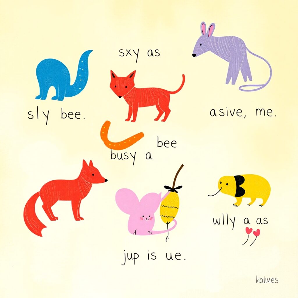 20 Similes for Animals 3 10. As Hungry as a Wolf