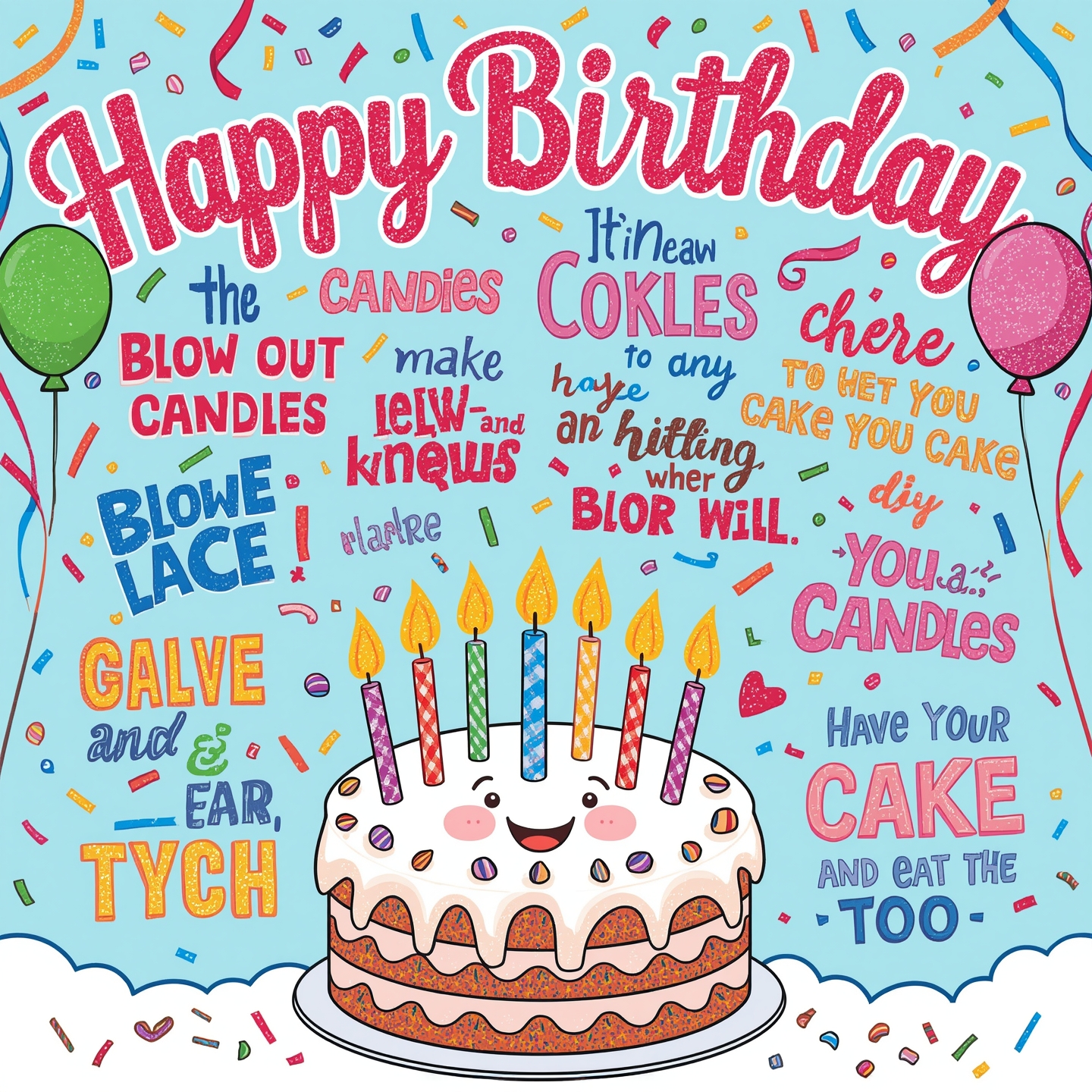 Birthday Wishes Idioms
