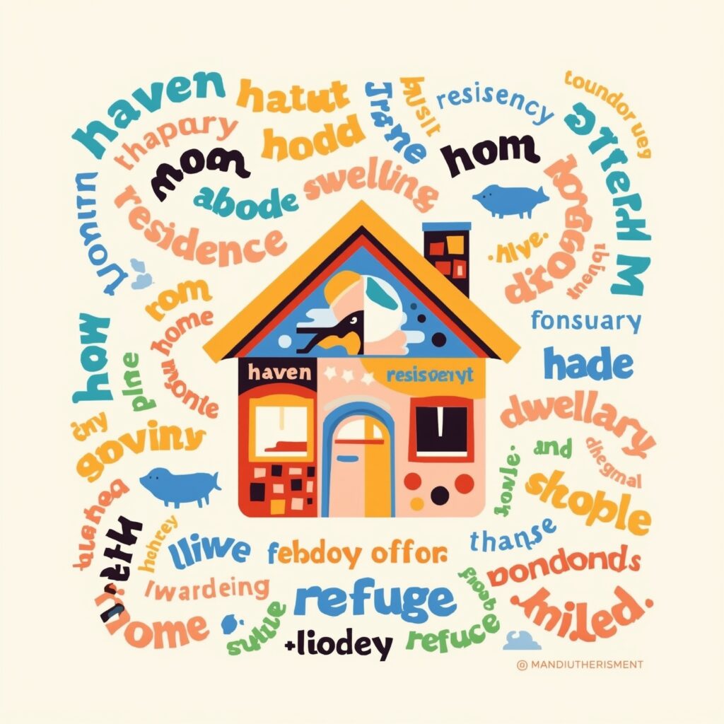 "Home Synonym: Expand Your Vocabulary with Similar Words" 3 Chapter 4: Cultural and Regional Perspectives on the Word “Home”