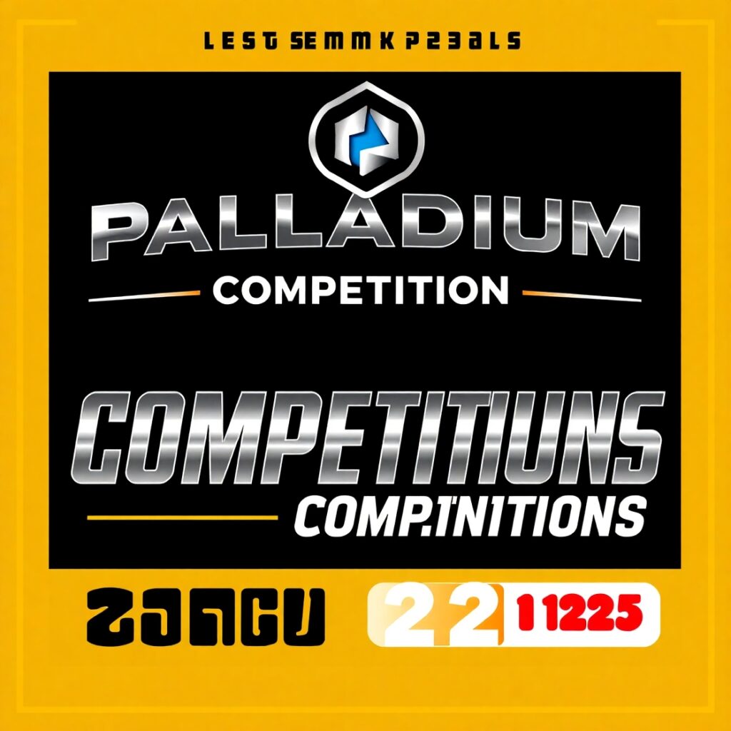 Palladium Competitions: Your Path to Victory 3 UK-Based Palladium Competitions: Prize Draws with Real Rewards