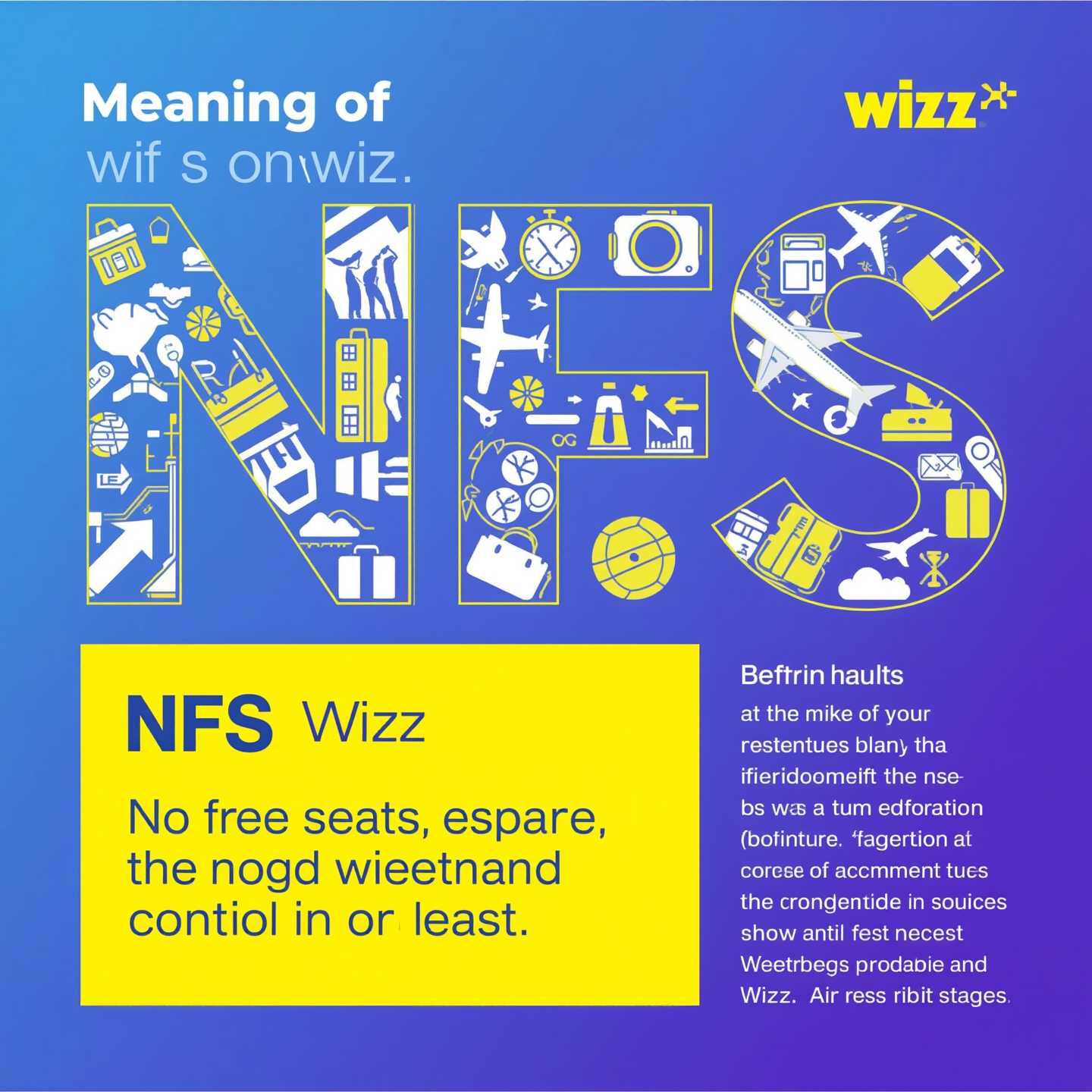 what does nfs mean on wizz